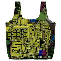 Technology Circuit Board Full Print Recycle Bag (xxl) by Ket1n9