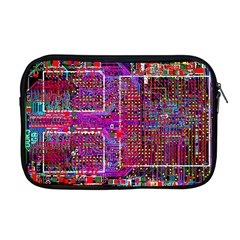 Technology Circuit Board Layout Pattern Apple Macbook Pro 17  Zipper Case by Ket1n9