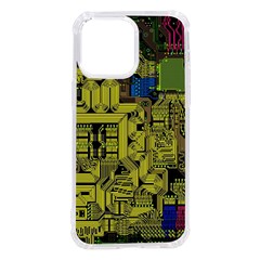 Technology Circuit Board Iphone 14 Pro Max Tpu Uv Print Case by Ket1n9