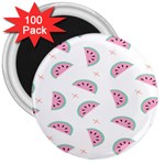 Watermelon Wallpapers  Creative Illustration And Patterns 3  Magnets (100 pack) Front