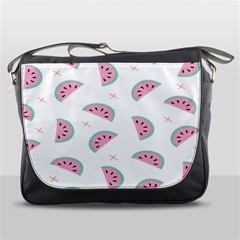 Watermelon Wallpapers  Creative Illustration And Patterns Messenger Bag by Ket1n9