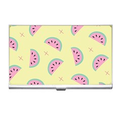 Watermelon Wallpapers  Creative Illustration And Patterns Business Card Holder by Ket1n9