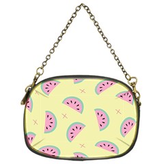 Watermelon Wallpapers  Creative Illustration And Patterns Chain Purse (one Side) by Ket1n9