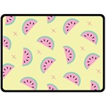 Watermelon Wallpapers  Creative Illustration And Patterns Fleece Blanket (Large) 80 x60  Blanket Front