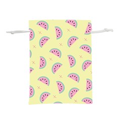 Watermelon Wallpapers  Creative Illustration And Patterns Lightweight Drawstring Pouch (l) by Ket1n9