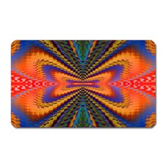 Casanova Abstract Art-colors Cool Druffix Flower Freaky Trippy Magnet (rectangular) by Ket1n9