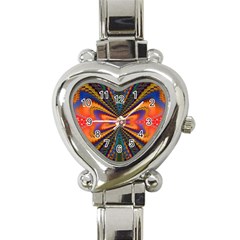 Casanova Abstract Art-colors Cool Druffix Flower Freaky Trippy Heart Italian Charm Watch by Ket1n9