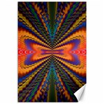 Casanova Abstract Art-colors Cool Druffix Flower Freaky Trippy Canvas 12  x 18  11.88 x17.36  Canvas - 1