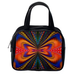 Casanova Abstract Art-colors Cool Druffix Flower Freaky Trippy Classic Handbag (one Side) by Ket1n9