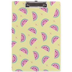 Watermelon Wallpapers  Creative Illustration And Patterns A4 Acrylic Clipboard by Ket1n9