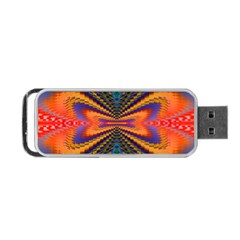 Casanova Abstract Art-colors Cool Druffix Flower Freaky Trippy Portable Usb Flash (two Sides) by Ket1n9