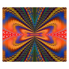 Casanova Abstract Art-colors Cool Druffix Flower Freaky Trippy Two Sides Premium Plush Fleece Blanket (small) by Ket1n9