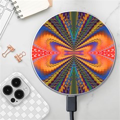 Casanova Abstract Art-colors Cool Druffix Flower Freaky Trippy Wireless Fast Charger(white) by Ket1n9