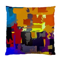 Abstract-vibrant-colour Standard Cushion Case (two Sides) by Ket1n9