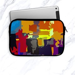 Abstract-vibrant-colour Apple Ipad Mini Zipper Cases by Ket1n9