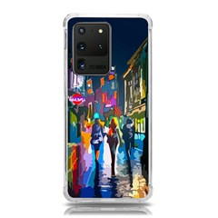 Abstract-vibrant-colour-cityscape Samsung Galaxy S20 Ultra 6 9 Inch Tpu Uv Case by Ket1n9