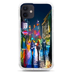 Abstract-vibrant-colour-cityscape Iphone 12 Mini Tpu Uv Print Case	 by Ket1n9