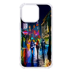 Abstract-vibrant-colour-cityscape Iphone 13 Pro Tpu Uv Print Case by Ket1n9