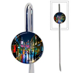 Abstract-vibrant-colour-cityscape Book Mark by Ket1n9