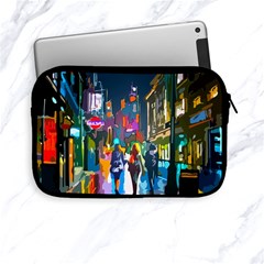 Abstract-vibrant-colour-cityscape Apple Ipad Mini Zipper Cases by Ket1n9