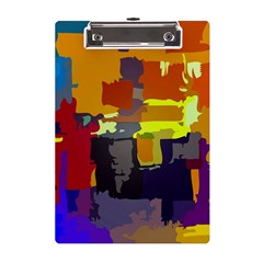 Abstract-vibrant-colour A5 Acrylic Clipboard by Ket1n9