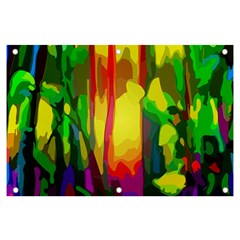 Abstract-vibrant-colour-botany Banner And Sign 6  X 4  by Ket1n9