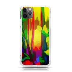 Abstract-vibrant-colour-botany Iphone 11 Pro Max 6 5 Inch Tpu Uv Print Case by Ket1n9