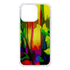 Abstract-vibrant-colour-botany Iphone 13 Pro Tpu Uv Print Case by Ket1n9