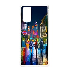 Abstract-vibrant-colour-cityscape Samsung Galaxy Note 20 Tpu Uv Case by Ket1n9