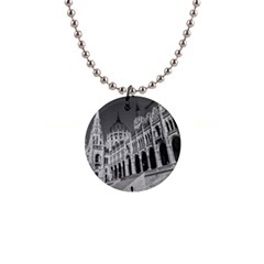 Architecture-parliament-landmark 1  Button Necklace by Ket1n9