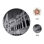 Architecture-parliament-landmark Playing Cards Single Design (Round) Front