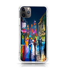 Abstract-vibrant-colour-cityscape Iphone 11 Pro Max 6 5 Inch Tpu Uv Print Case by Ket1n9