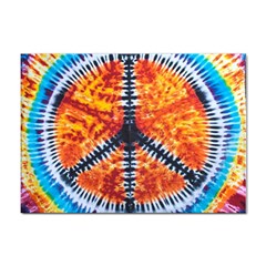 Tie Dye Peace Sign Sticker A4 (10 Pack) by Ket1n9