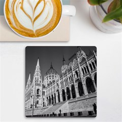 Architecture-parliament-landmark Uv Print Square Tile Coaster  by Ket1n9