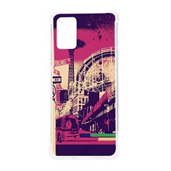 Pink City Retro Vintage Futurism Art Samsung Galaxy S20Plus 6.7 Inch TPU UV Case