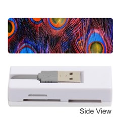 Pretty Peacock Feather Memory Card Reader (stick) by Ket1n9