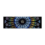 Stained Glass Rose Window In France s Strasbourg Cathedral Sticker Bumper (100 pack) Front