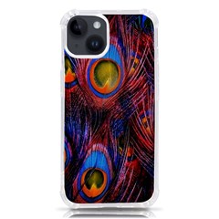 Pretty Peacock Feather Iphone 14 Tpu Uv Print Case by Ket1n9