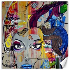 Graffiti-mural-street-art-painting Canvas 20  X 20  by Ket1n9