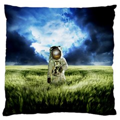 Astronaut Standard Premium Plush Fleece Cushion Case (two Sides) by Ket1n9