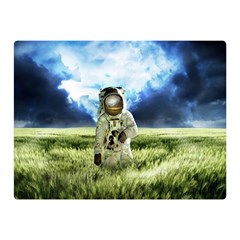 Astronaut Two Sides Premium Plush Fleece Blanket (mini) by Ket1n9