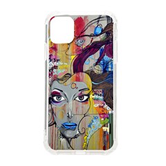 Graffiti-mural-street-art-painting Iphone 11 Tpu Uv Print Case by Ket1n9