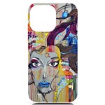 Graffiti-mural-street-art-painting iPhone 14 Pro Max Black UV Print Case Front