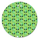 Alien Pattern- Magnet 5  (Round) Front