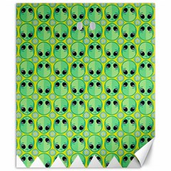 Alien Pattern- Canvas 8  X 10  by Ket1n9