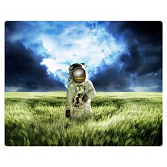 Astronaut Premium Plush Fleece Blanket (medium) by Ket1n9