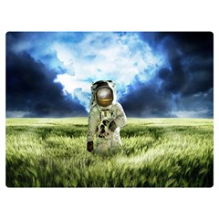 Astronaut Two Sides Premium Plush Fleece Blanket (extra Small) by Ket1n9