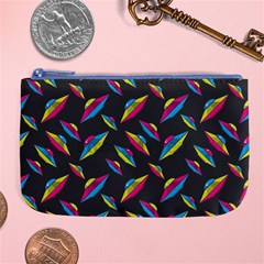 Alien Patterns Vector Graphic Large Coin Purse by Ket1n9