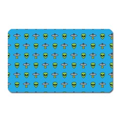 Alien Pattern Magnet (rectangular) by Ket1n9