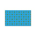 Alien Pattern Sticker Rectangular (100 pack) Front